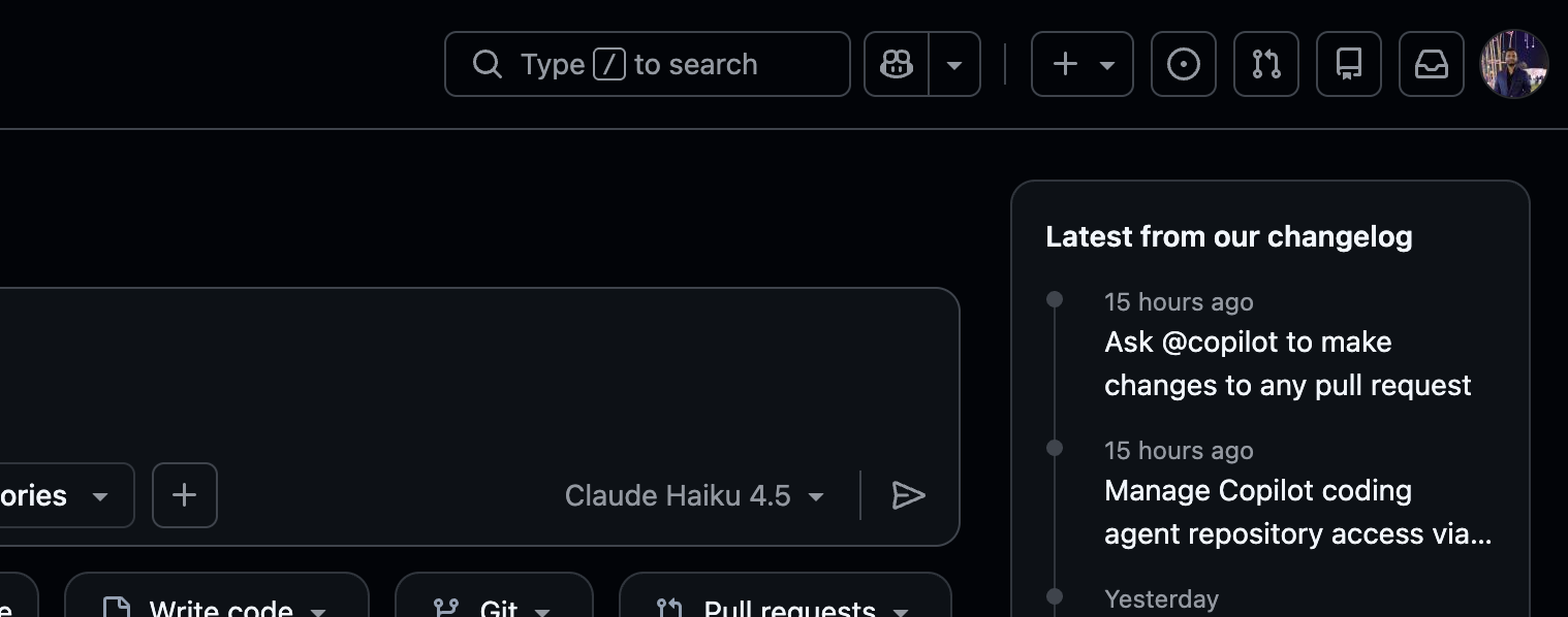 Click the Plus button on the top right side of the page