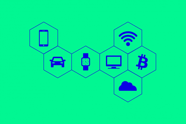 DePIN technologies - Wireless network - real world infrastructure - real world utility – ai crypto – Artificial Intelligence – bitcoin – blockchain technology – digital assets An illustration depicting the evolution from Bitcoin to DePIN technologies.