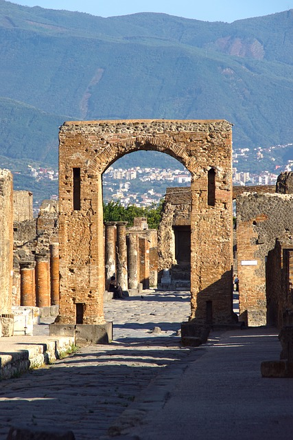 italy, pompeii, architecture