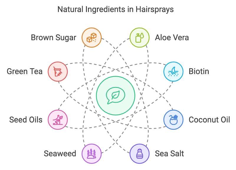 Safe Natural Ingredient Alternatives in Non Toxic Hairsprays