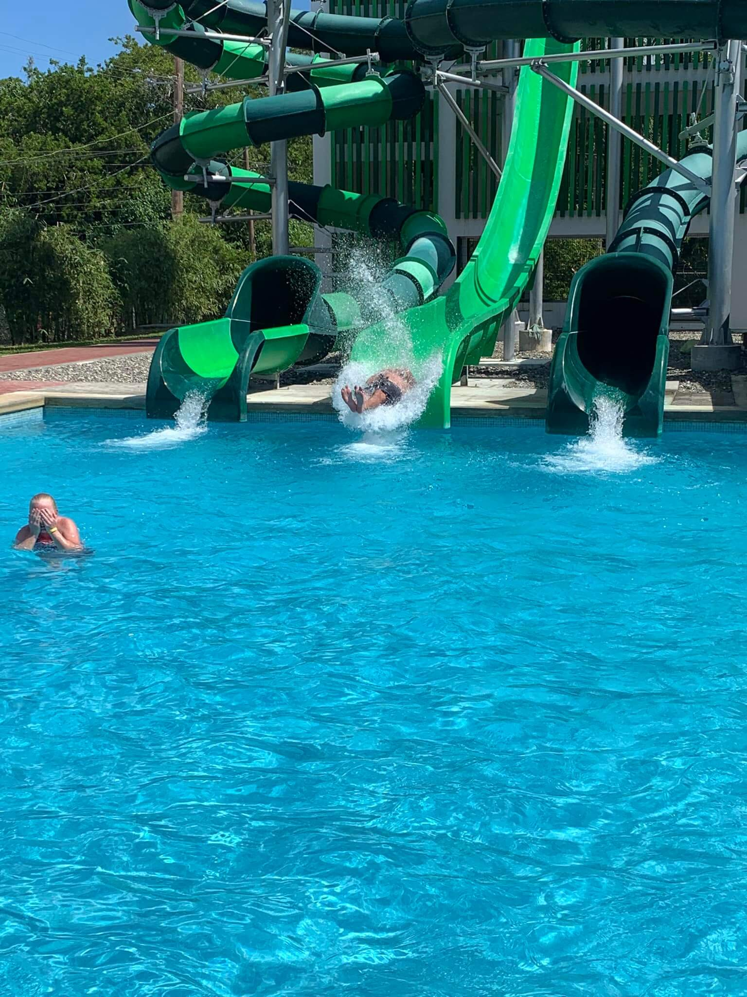 waterslide at RIU Montego Bay resort