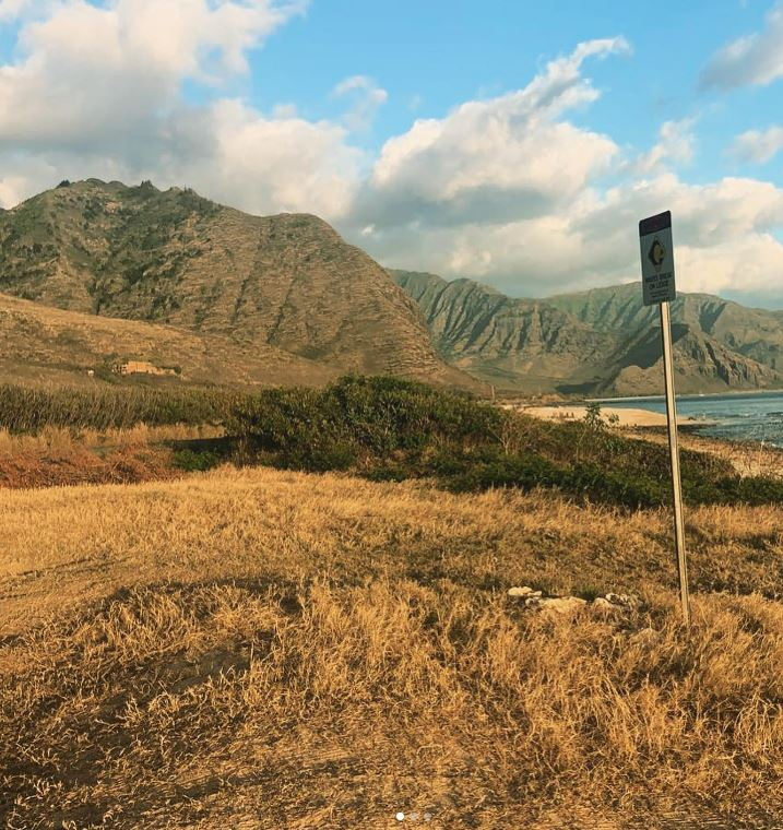 Oahu hiking trails with paved trail