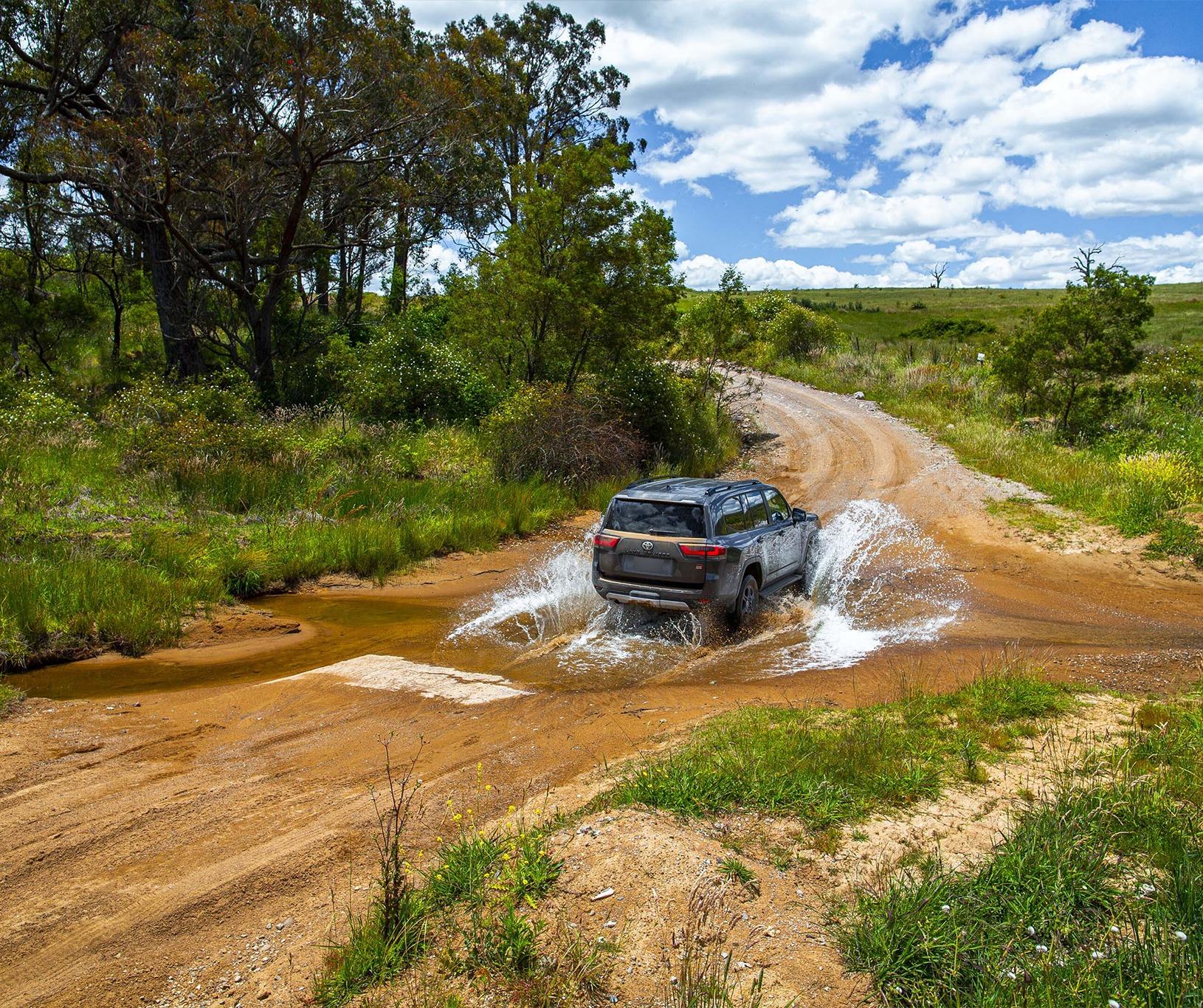 A Toyota Land Cruiser First Edition model with creature comforts and heated seats