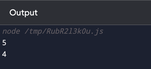 Output of array before and after pop() 