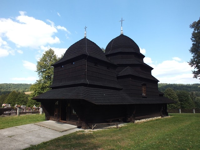 Rownia - ortodoksyjny kościół w pobliżu Ustrzyków Dolnych