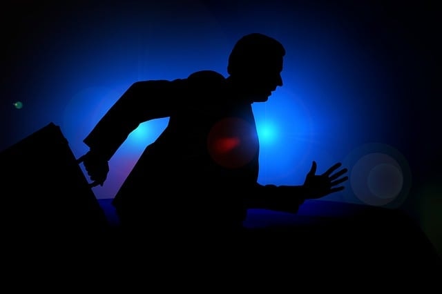 man, silhouette, businessman, escape, police, blue light, detection, criminal case, crime, briefcase, person, running, the shade, stress, rushed, hurry, run, escape, escape, escape, escape, police, police, police, police, police, crime, crime, crime, crime, stress