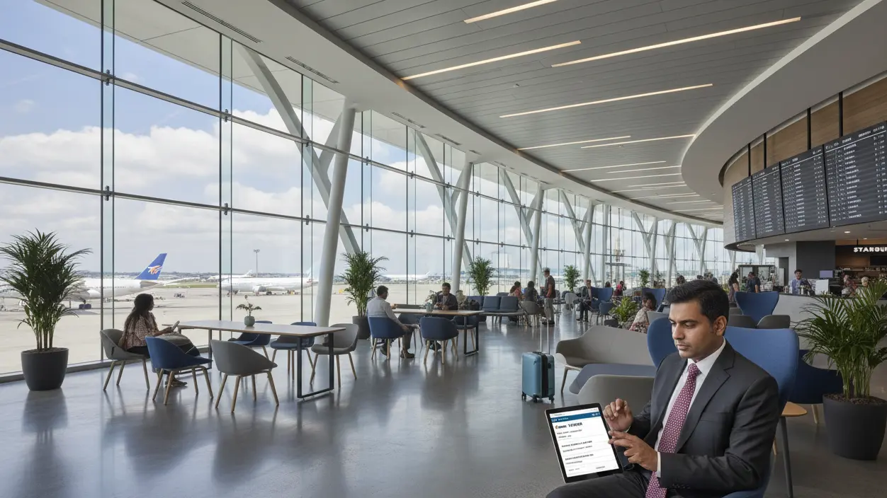 Airport checks for Kuwait entry with dummy ticket verification