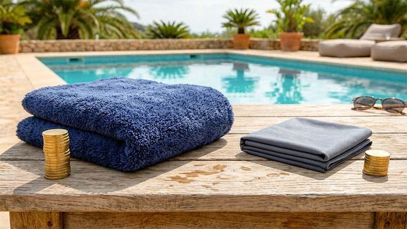 Plush and Thin Microfiber towels and their value