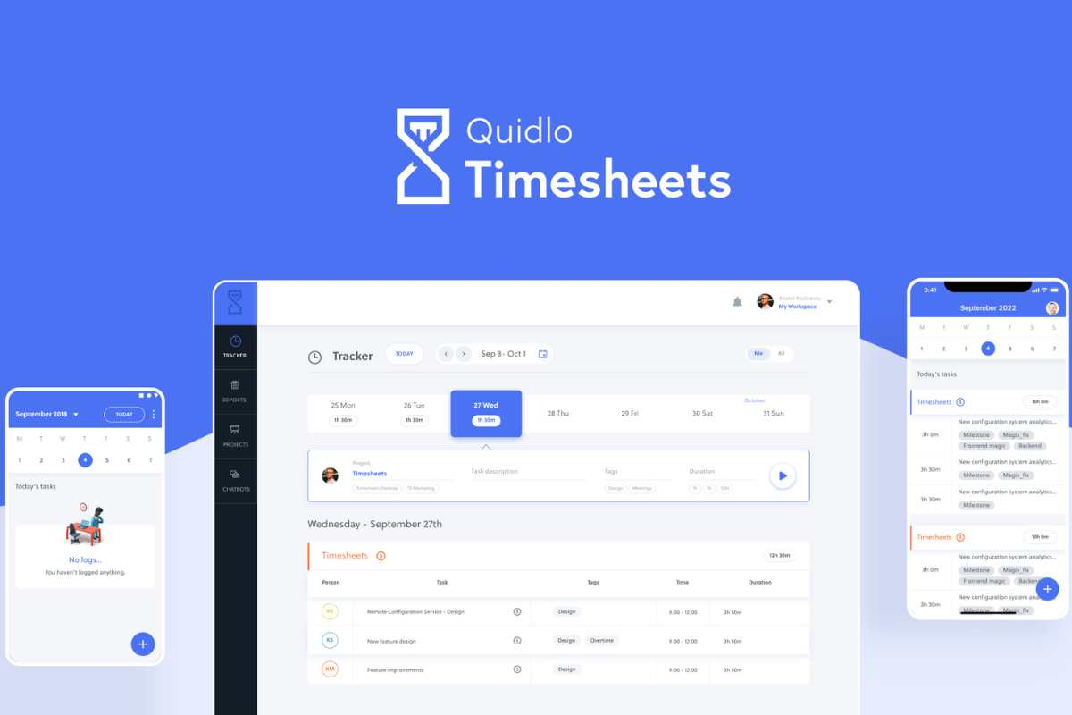 features time tracking