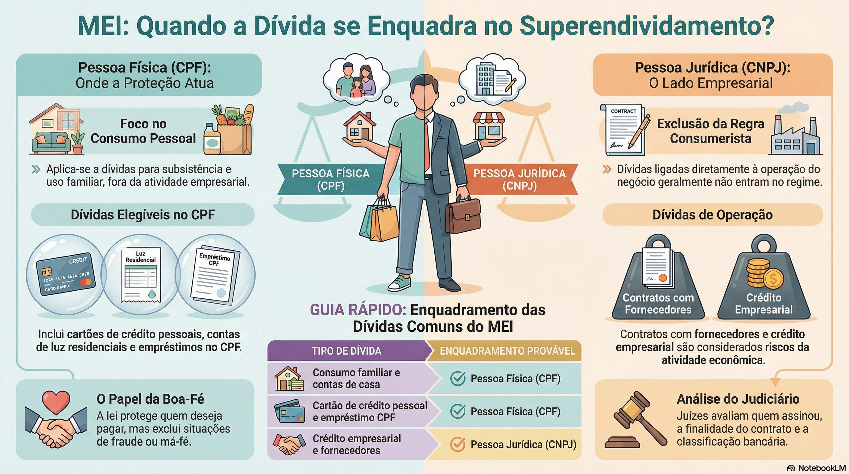 Quando o MEI pode ser considerado consumidor superendividado?