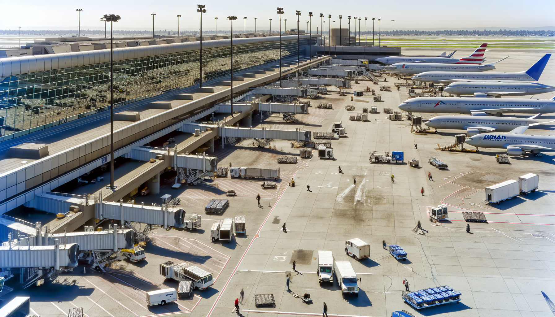 Alaska Airlines' Home Terminal at Newark Liberty International Airport