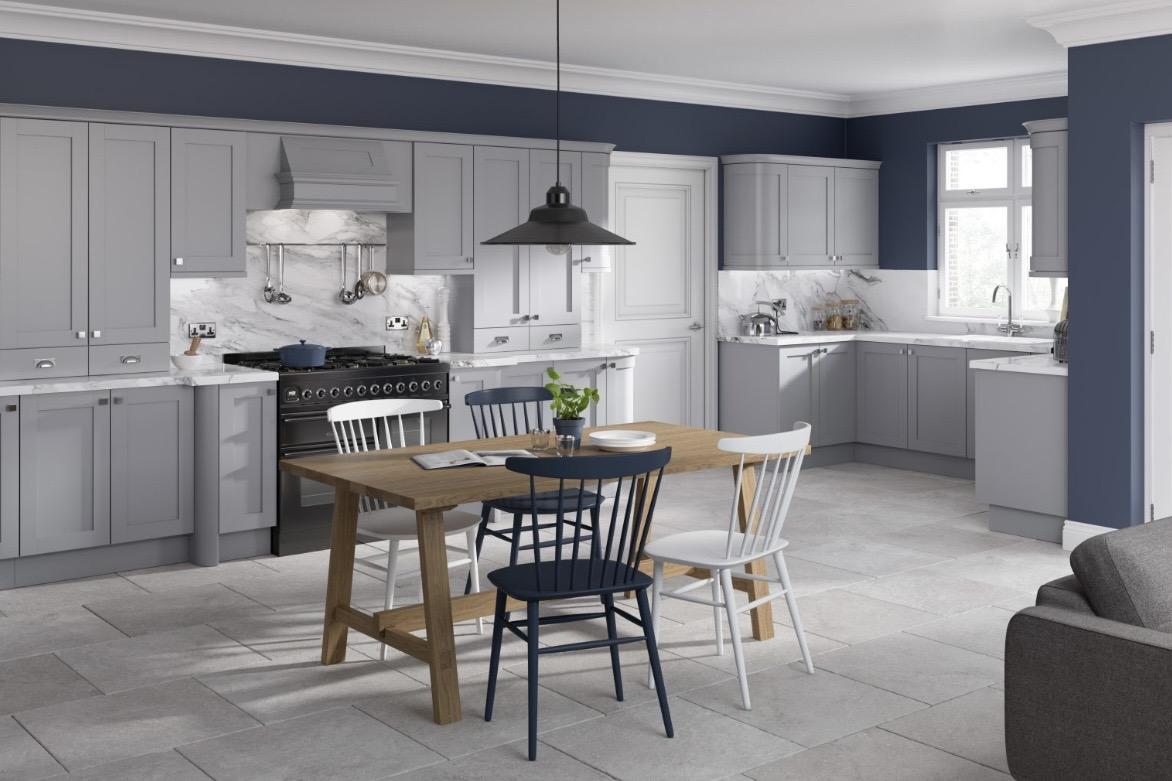 Grey kitchen design