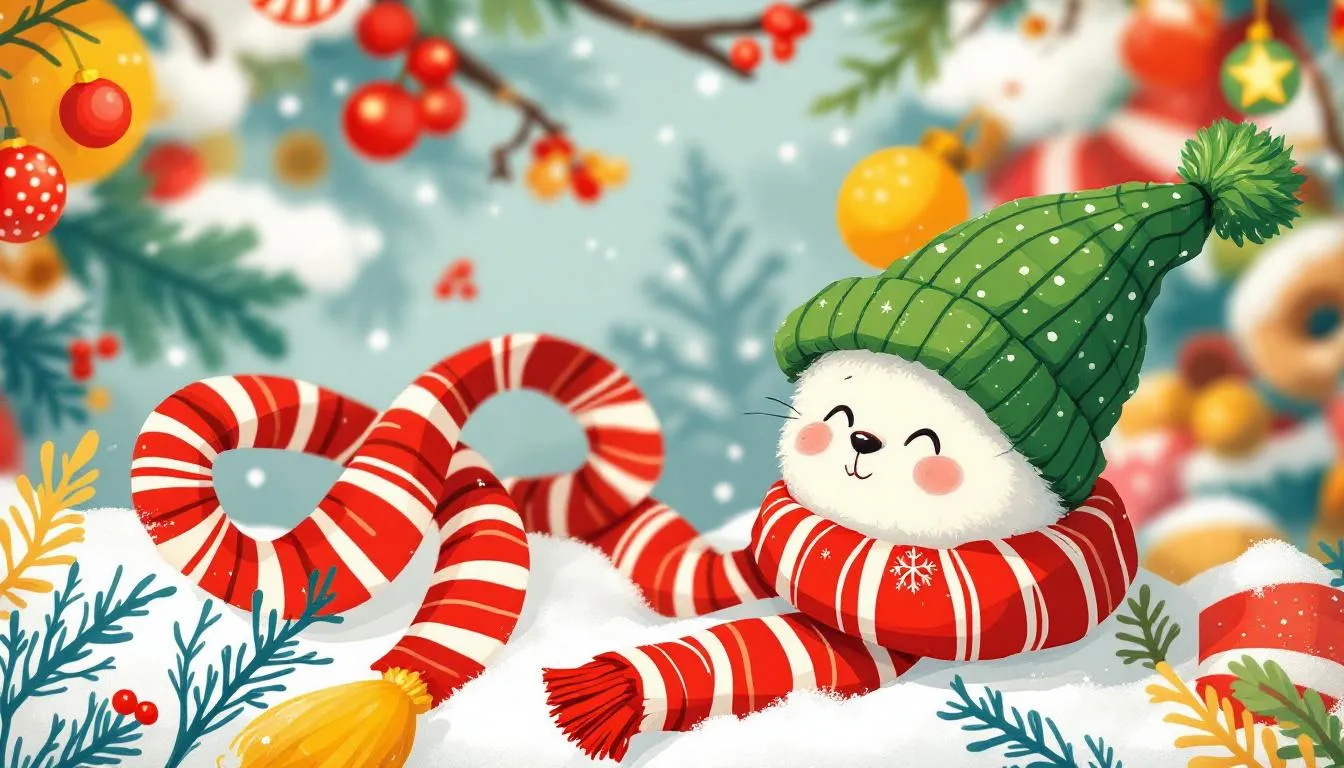 Accessories like scarves and hats to enhance festive outfits.