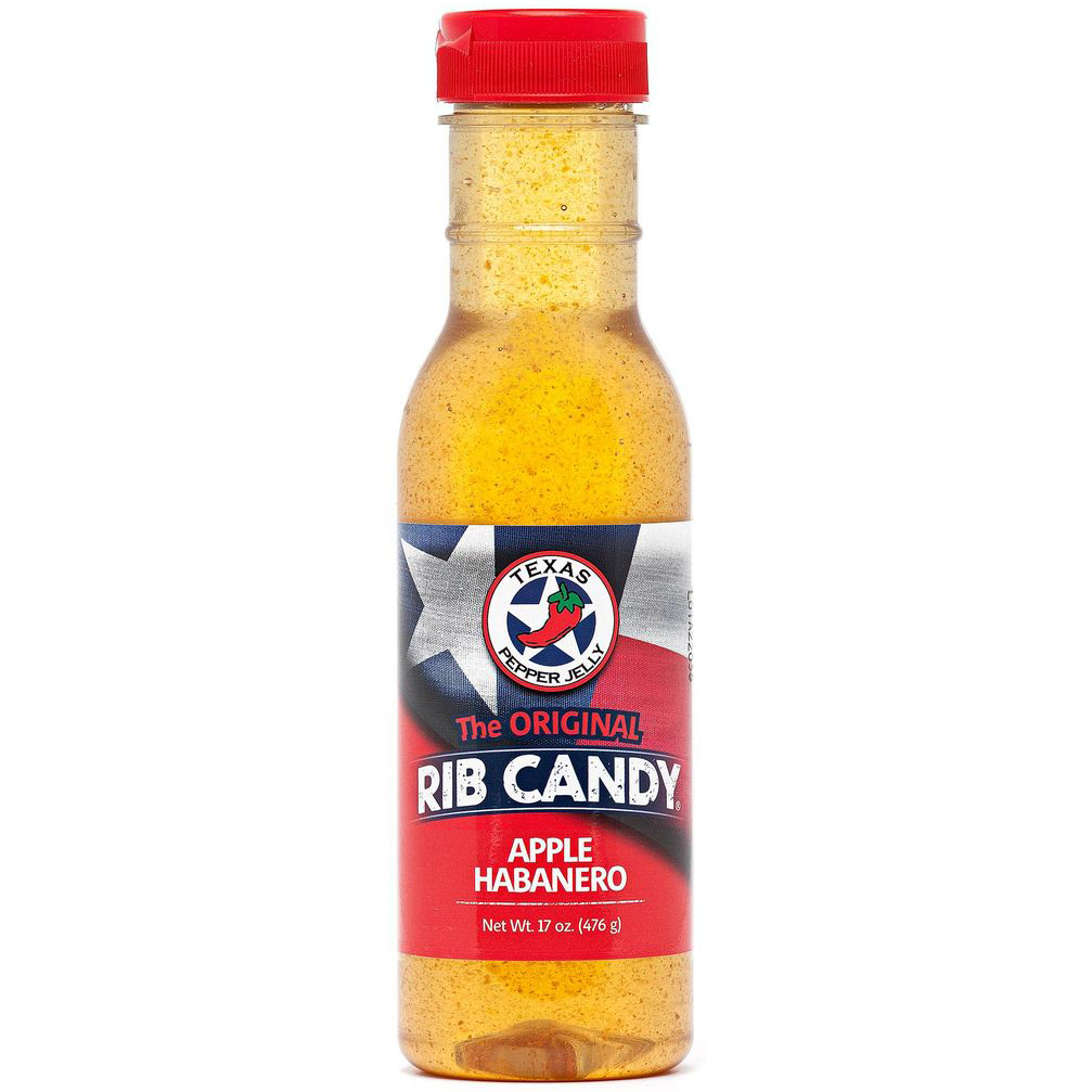 Texas Pepper Jelly Apple Habanero Rib Candy - 17oz Bottle