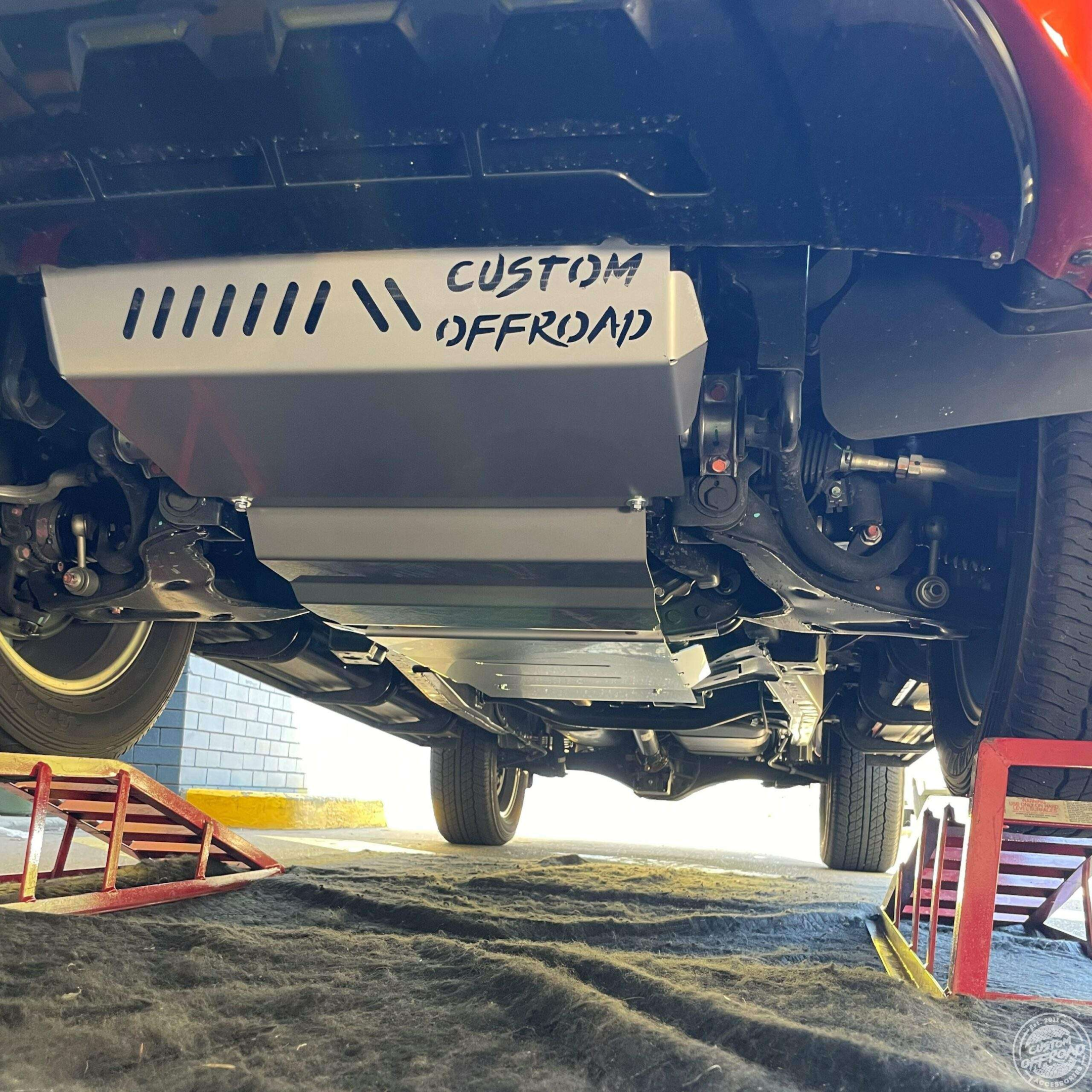 custom offroad bash plates underbody protection 4wd 4x4 toyota hilux nissan navara