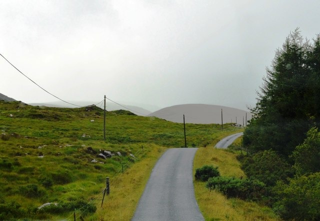 rural road in Mayo