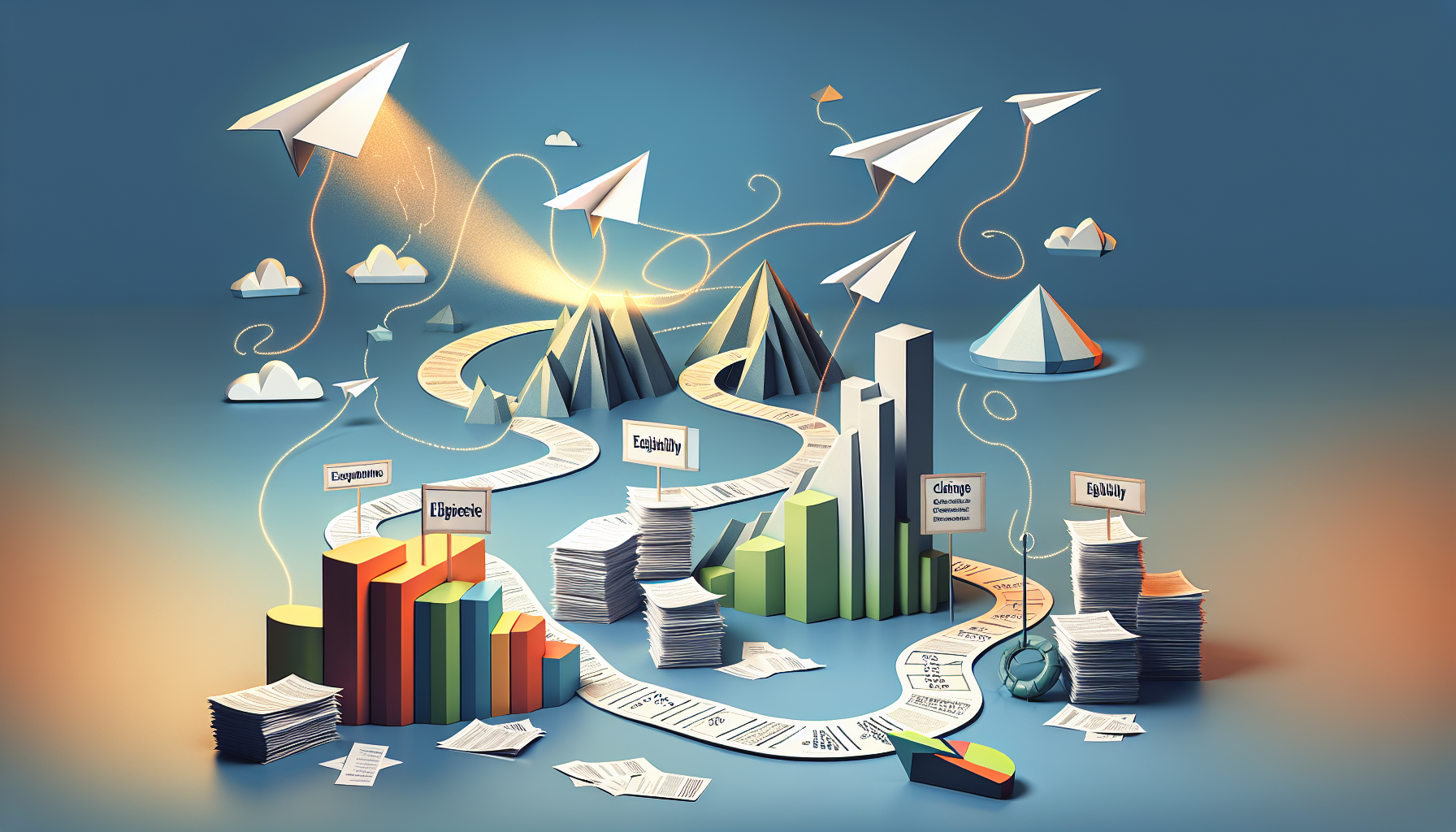 Illustration of the SR&ED claiming process