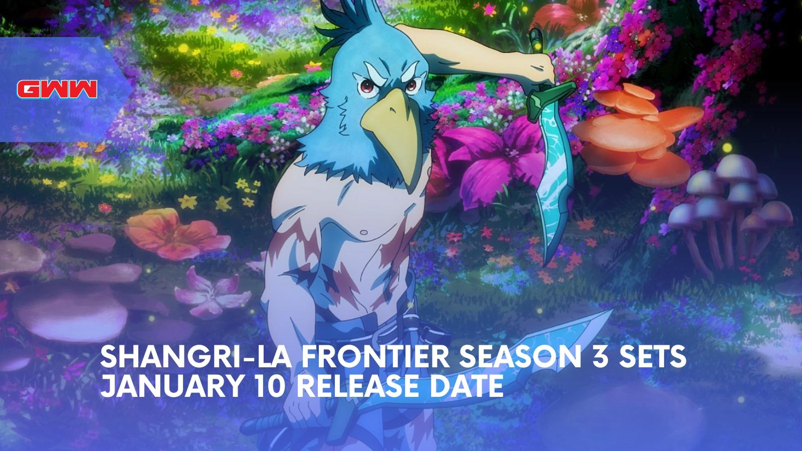 Shangri-La Frontier Season 3 Sets January 10 Release Date