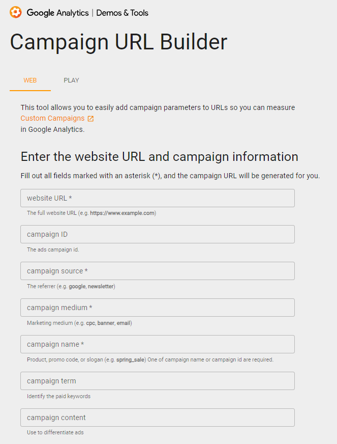 Narzędzie do tagowania linków