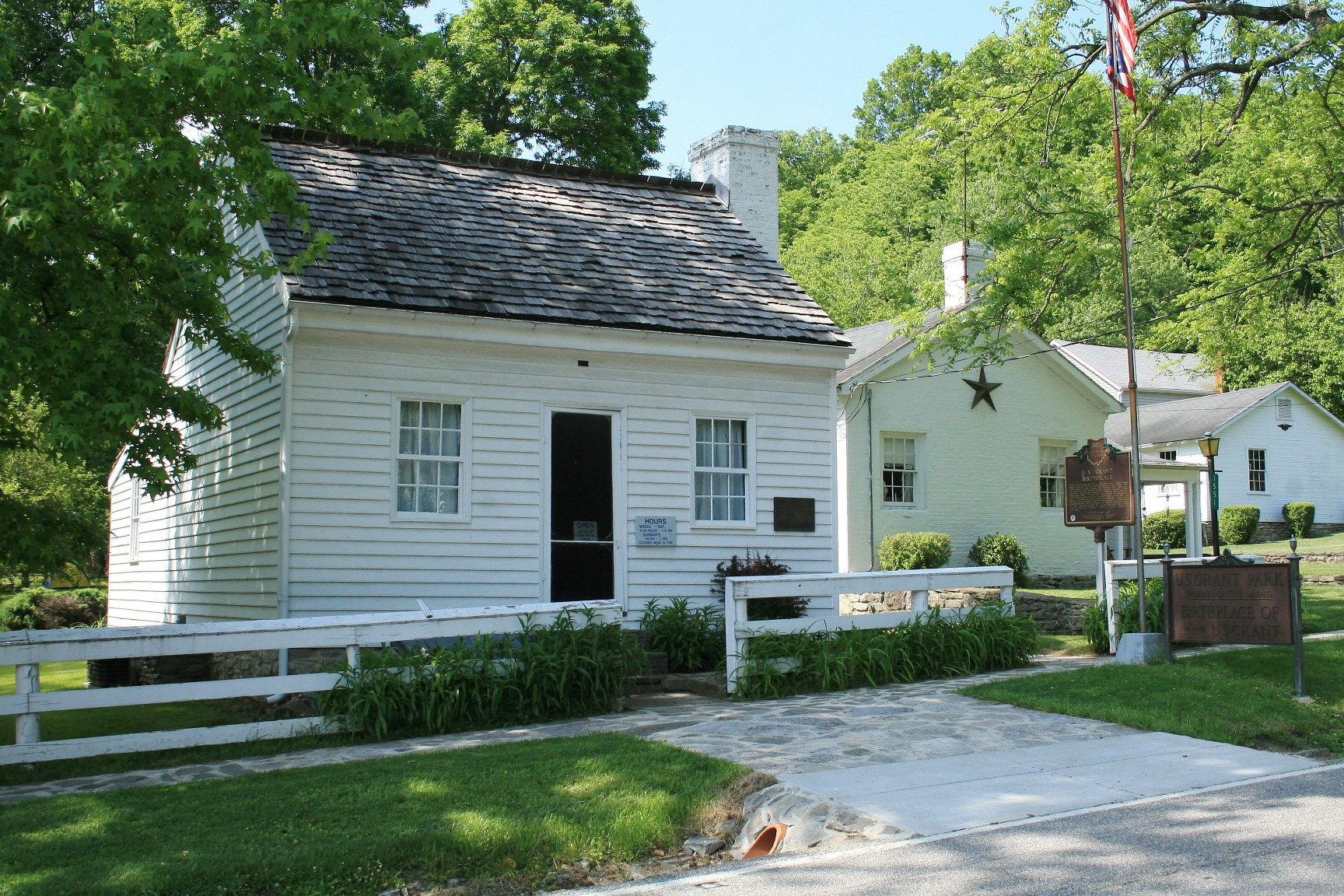 Credit: U.S. Grant's Birthplace, Bethel Historical Society, Grant Ave.