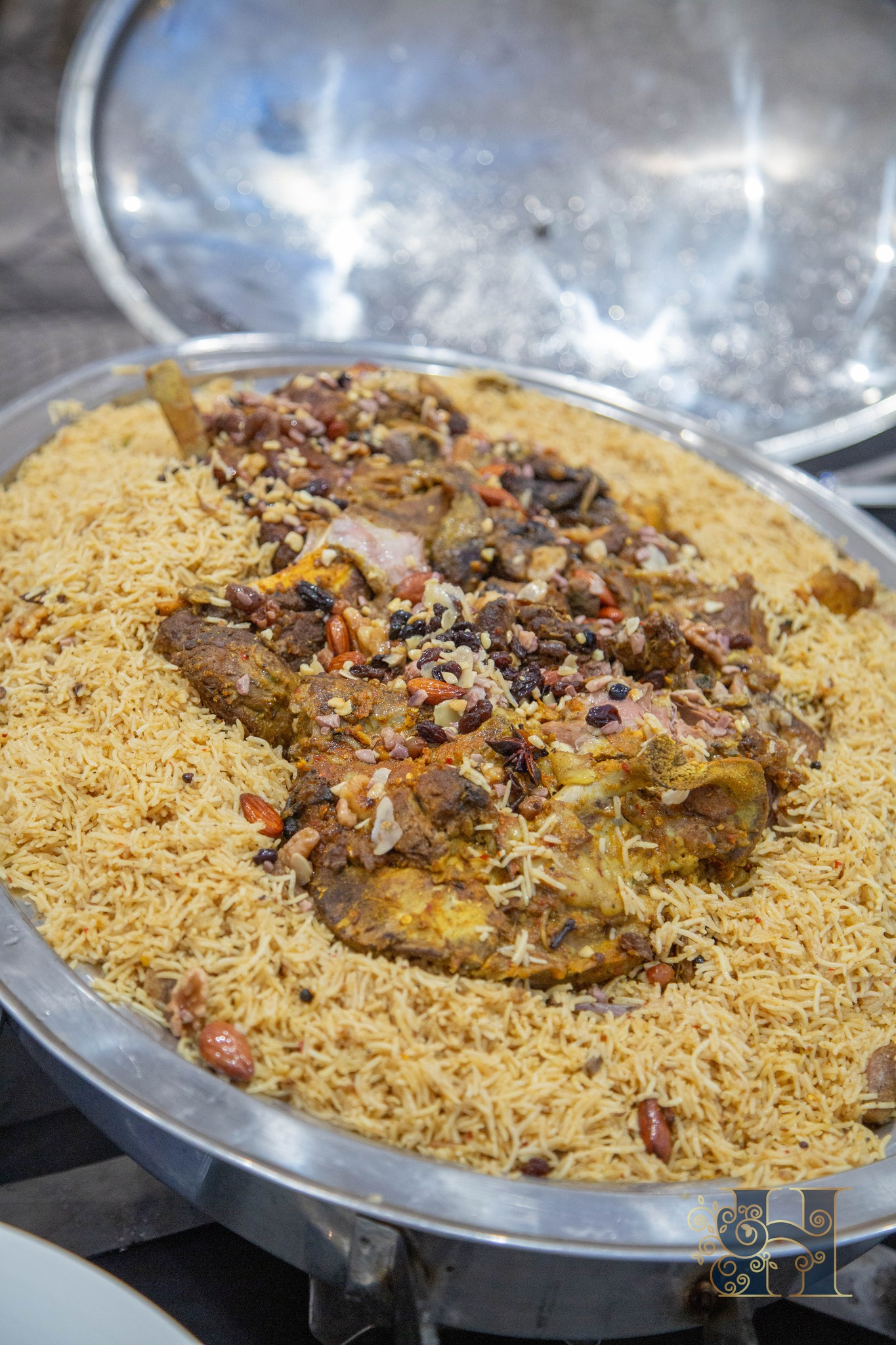 Delicious and aromatic Himalayan Granville Chicken Biryani.