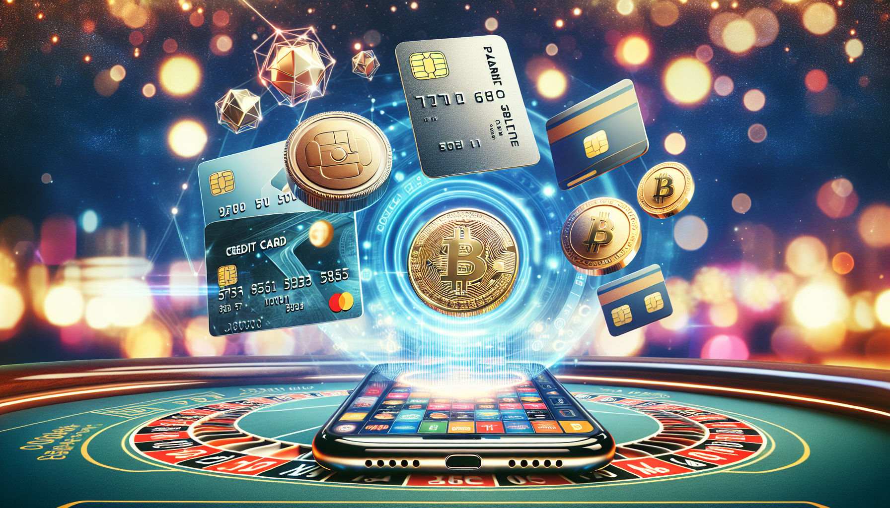 Various payment options for online casino gaming