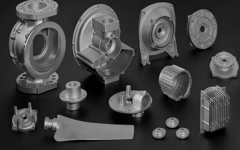 die casting design requirements including various die cast parts