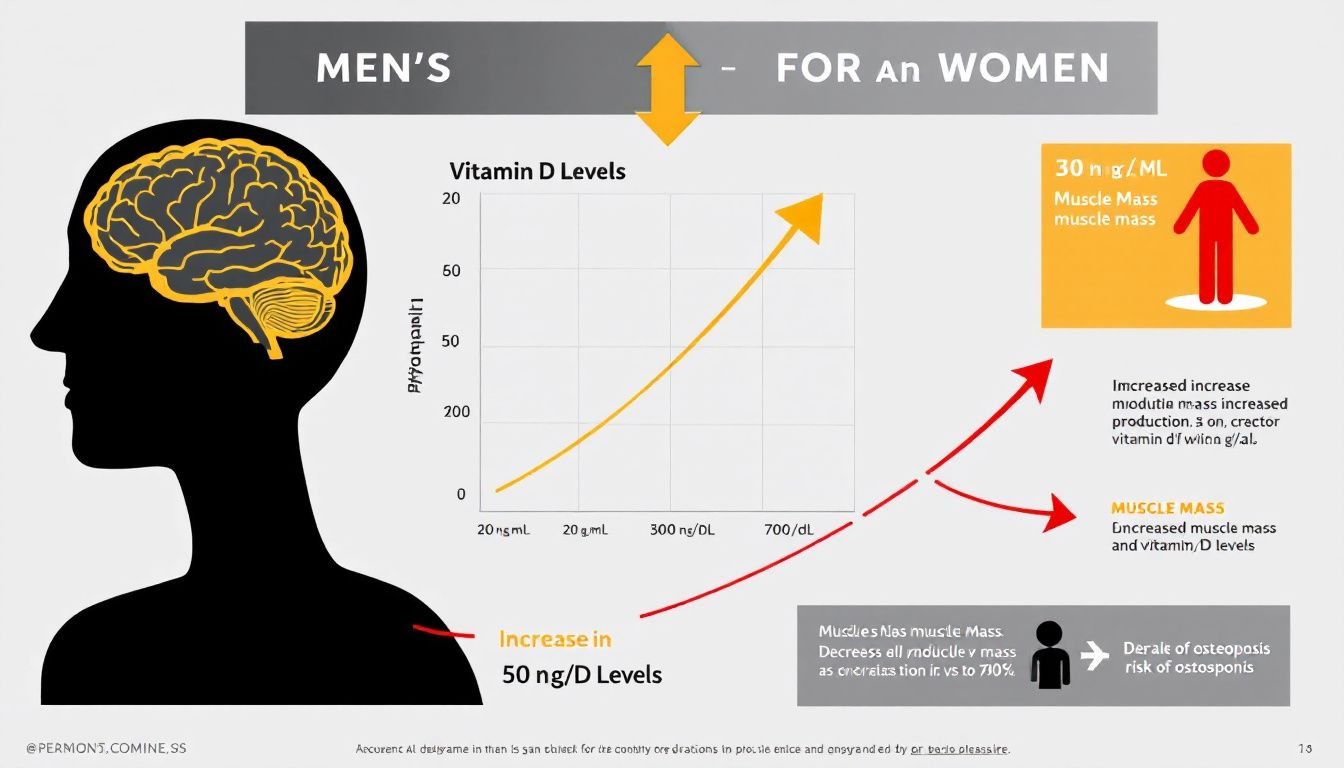 Implications of vitamin D and testosterone levels for men and women.