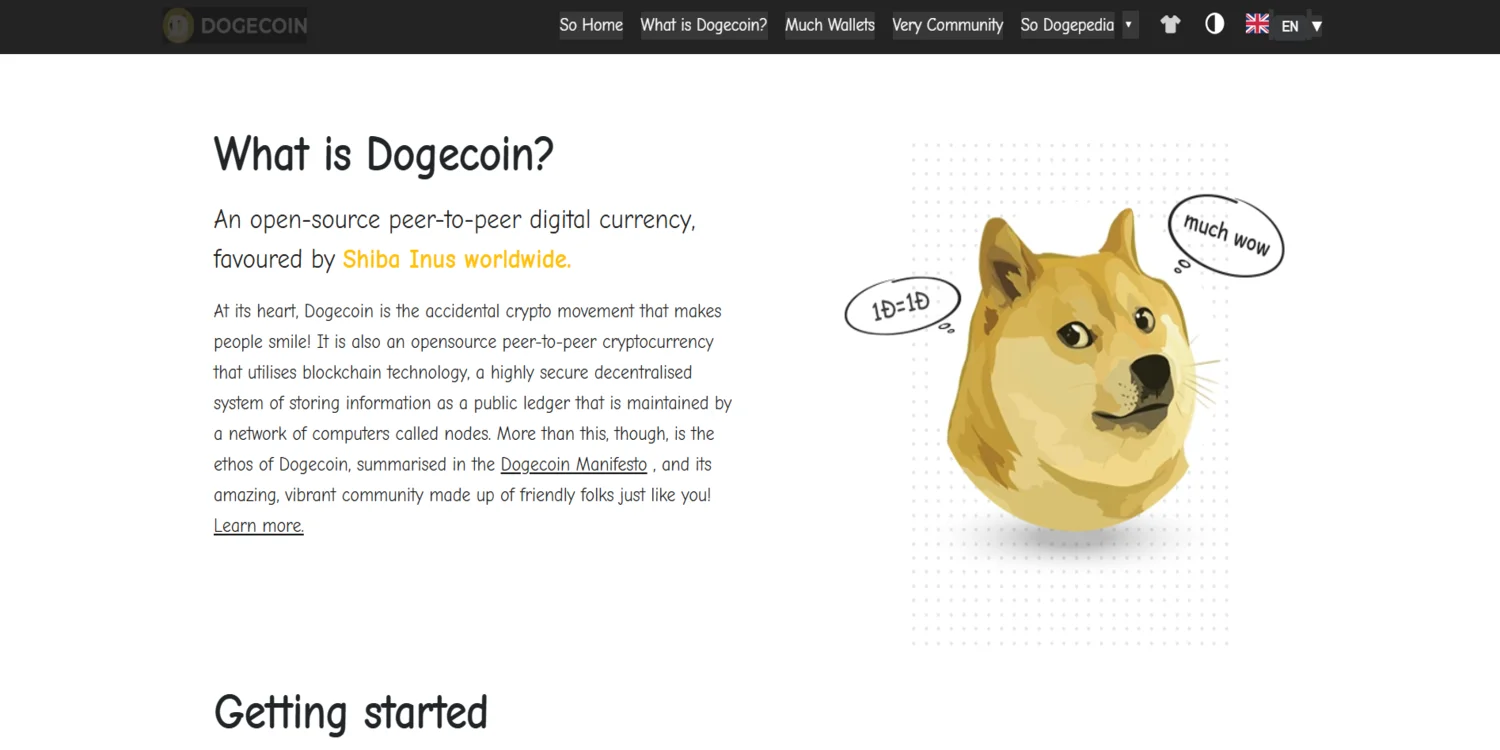 Coin from Dogecoin Foundation