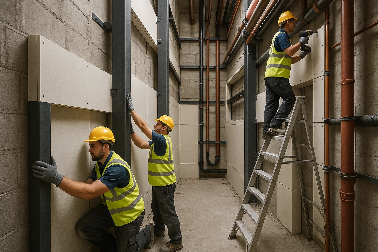 Protected Riser Shaft Boarded Fire Protection - What to Look for in a Contractor - System ...