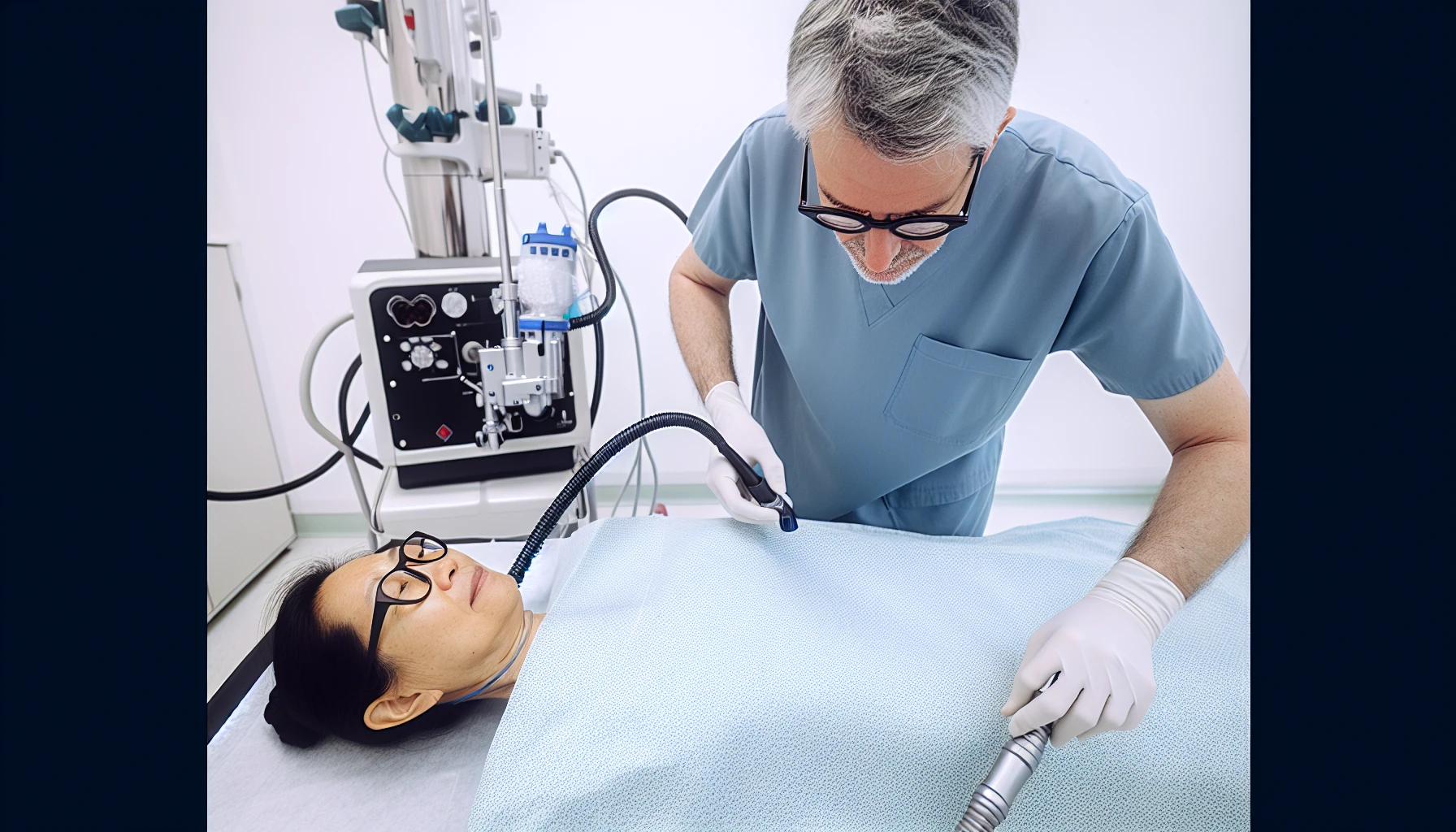 Colonoscopy procedure for colon cancer screening