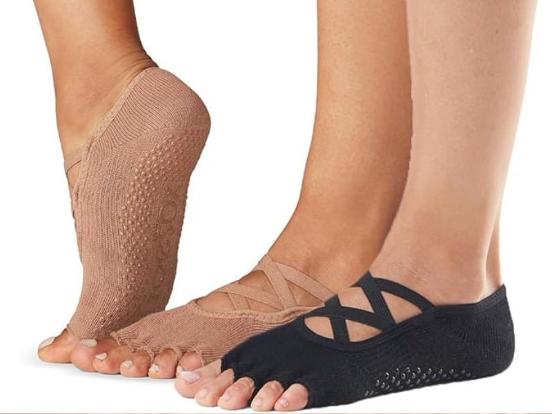 ToeSox Elle Half-Toe Mojo Grip Sock