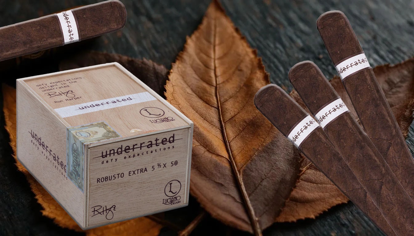 A variety of tobacco leaves used in unique blends, including the Mexican San Andres wrapper.