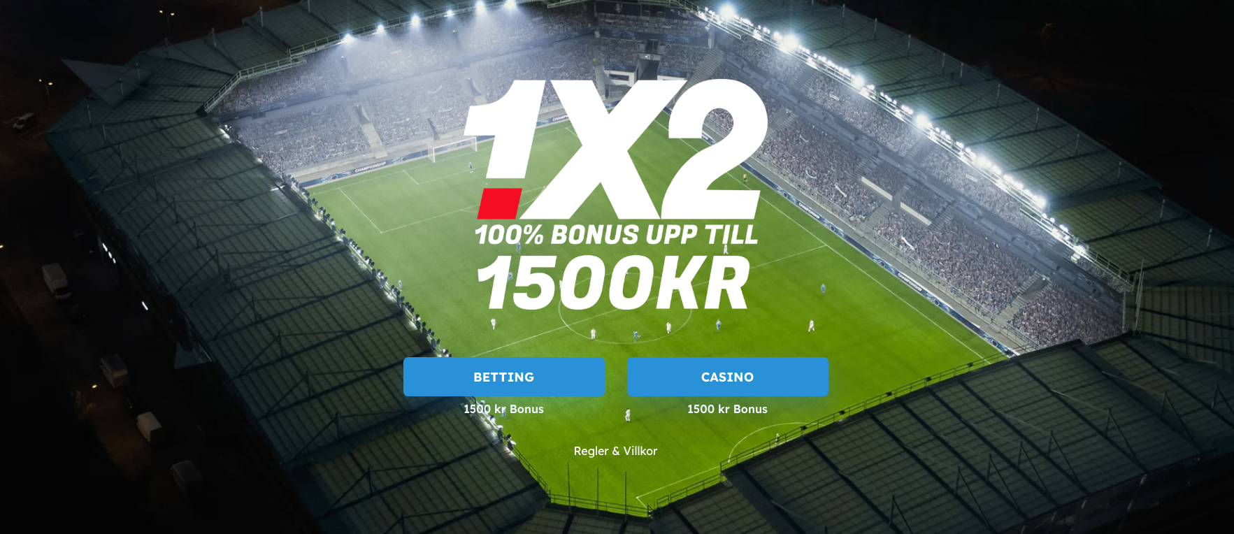 1x2 bonus för casino och odds