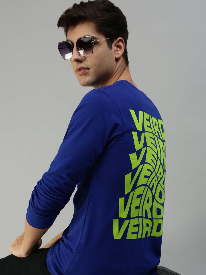 Veirdo full-sleeve printed T-shirts for men