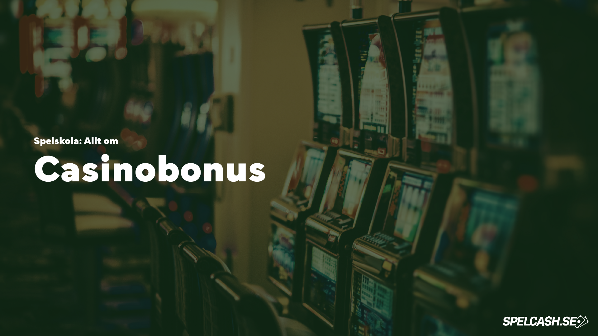 Casinobonus på online casino med spelautomater och free spins – guide om casino bonusar med svensk licens