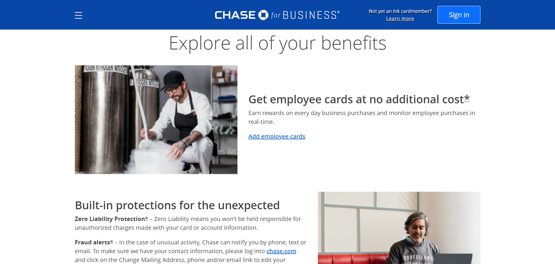 Chase Ink Business Unlimited