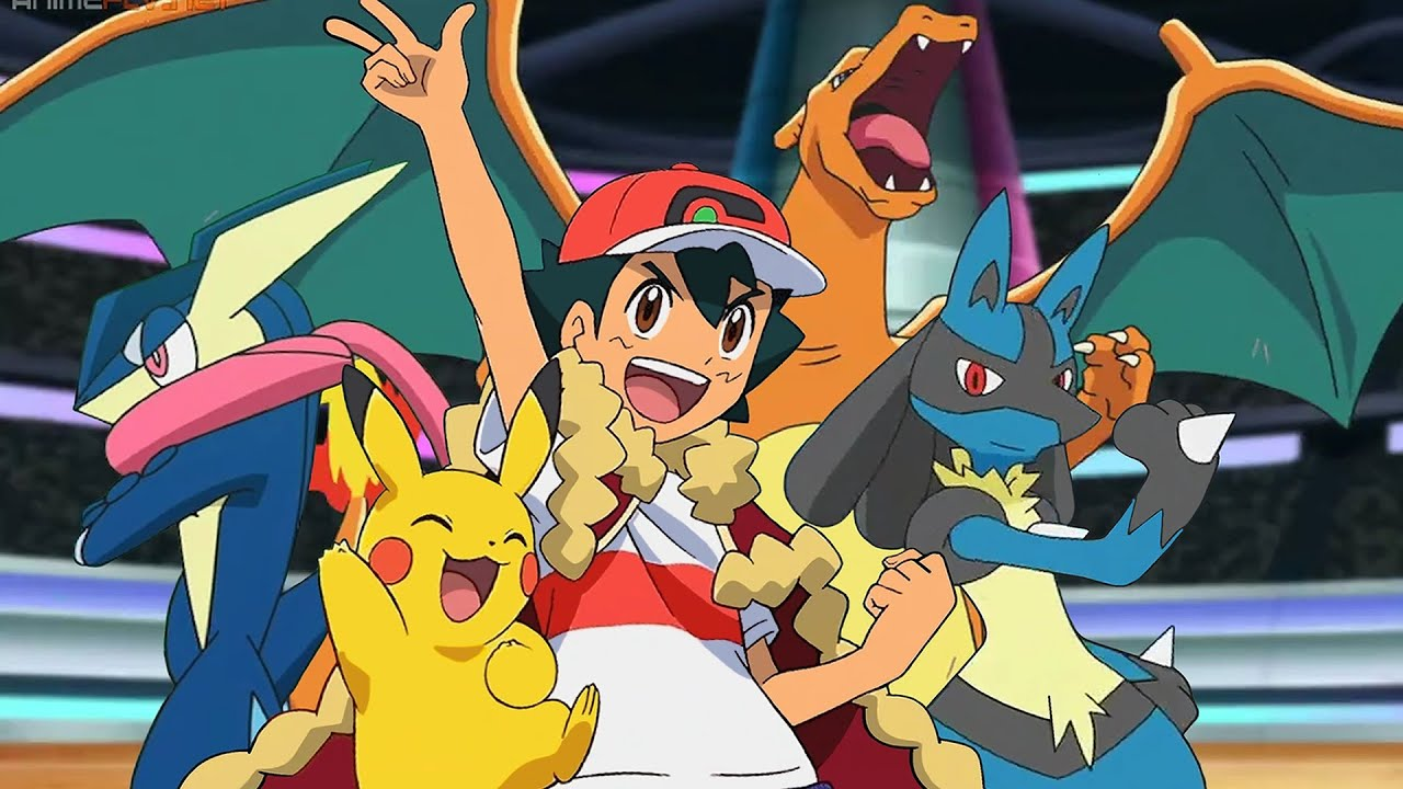 Ash and his Pokemon Friends