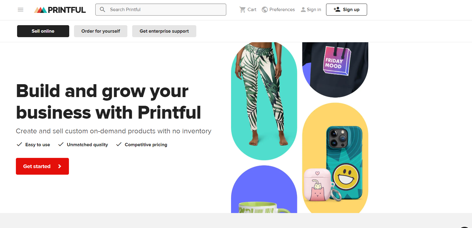 Printful is a leading print-on-demand dropshipping supplier with locations in the UK, North Carolina, California, Mexico, and Latvia. 