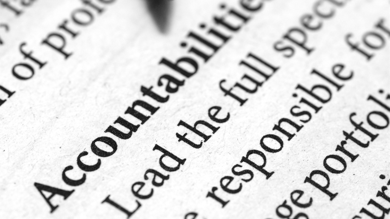 accountability