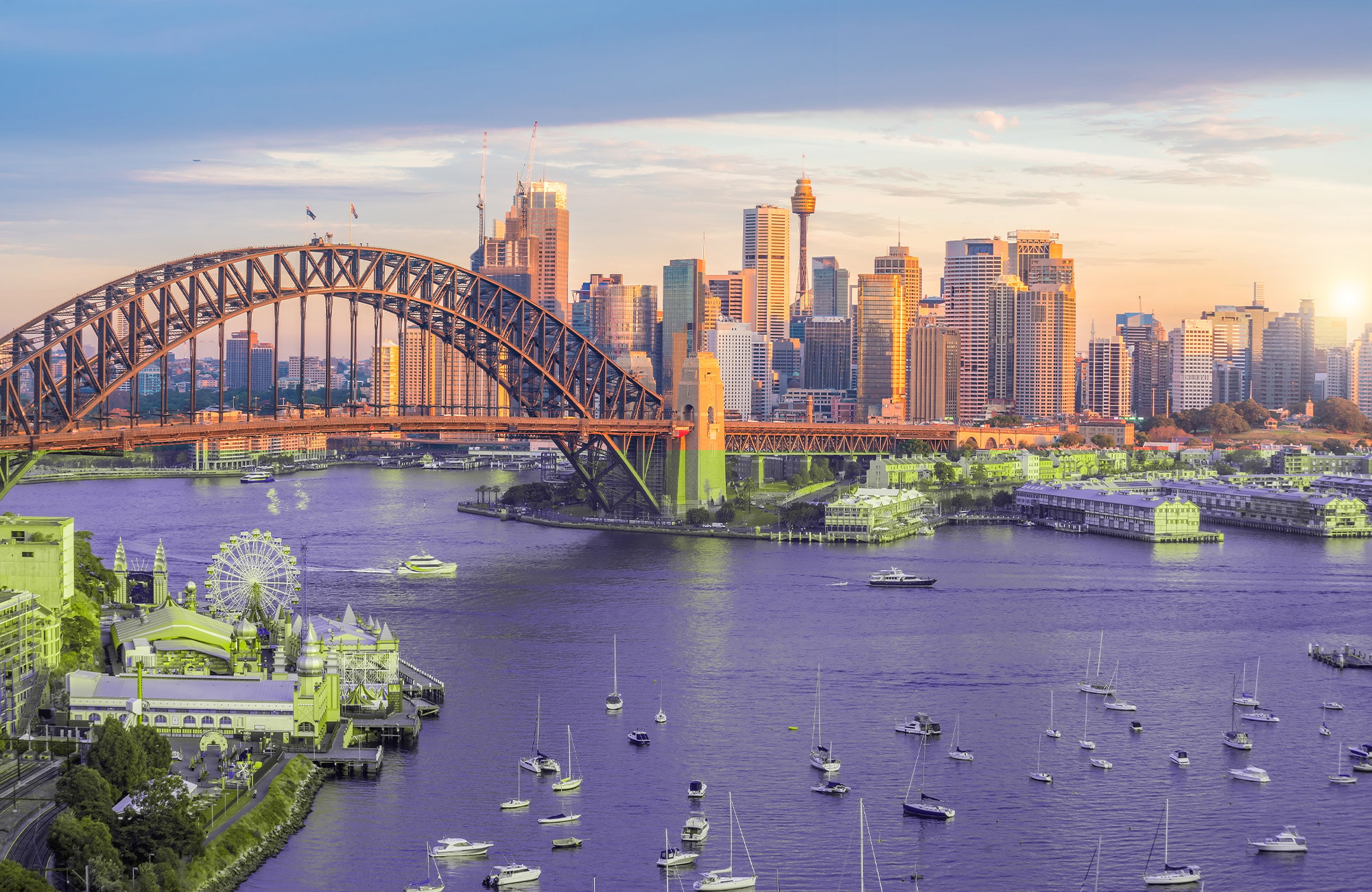Sydney Harbour Bridge and City Views