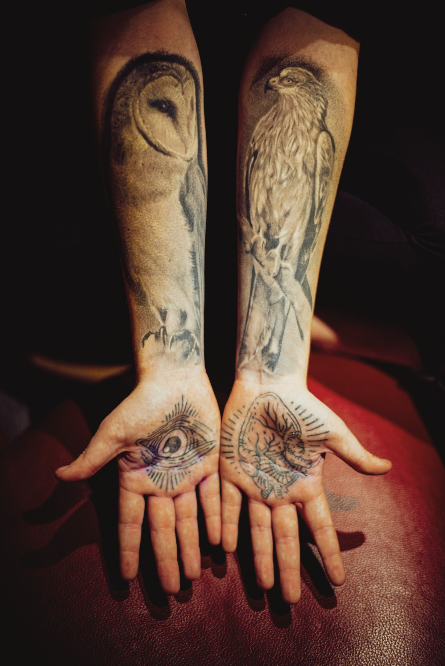 Bird Tattoos on Hands