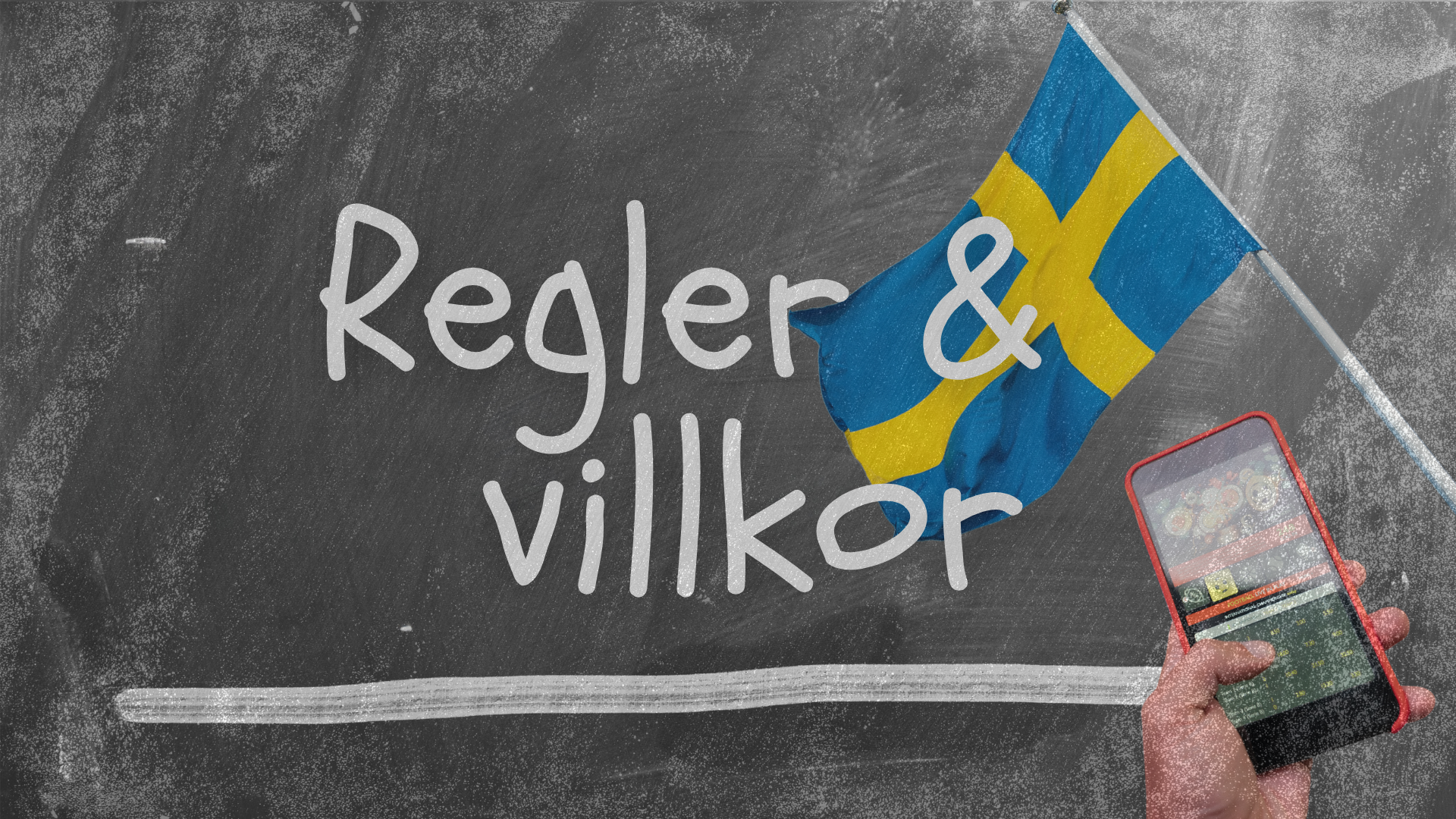 Regler & villkor med spelbolag med svensk licens