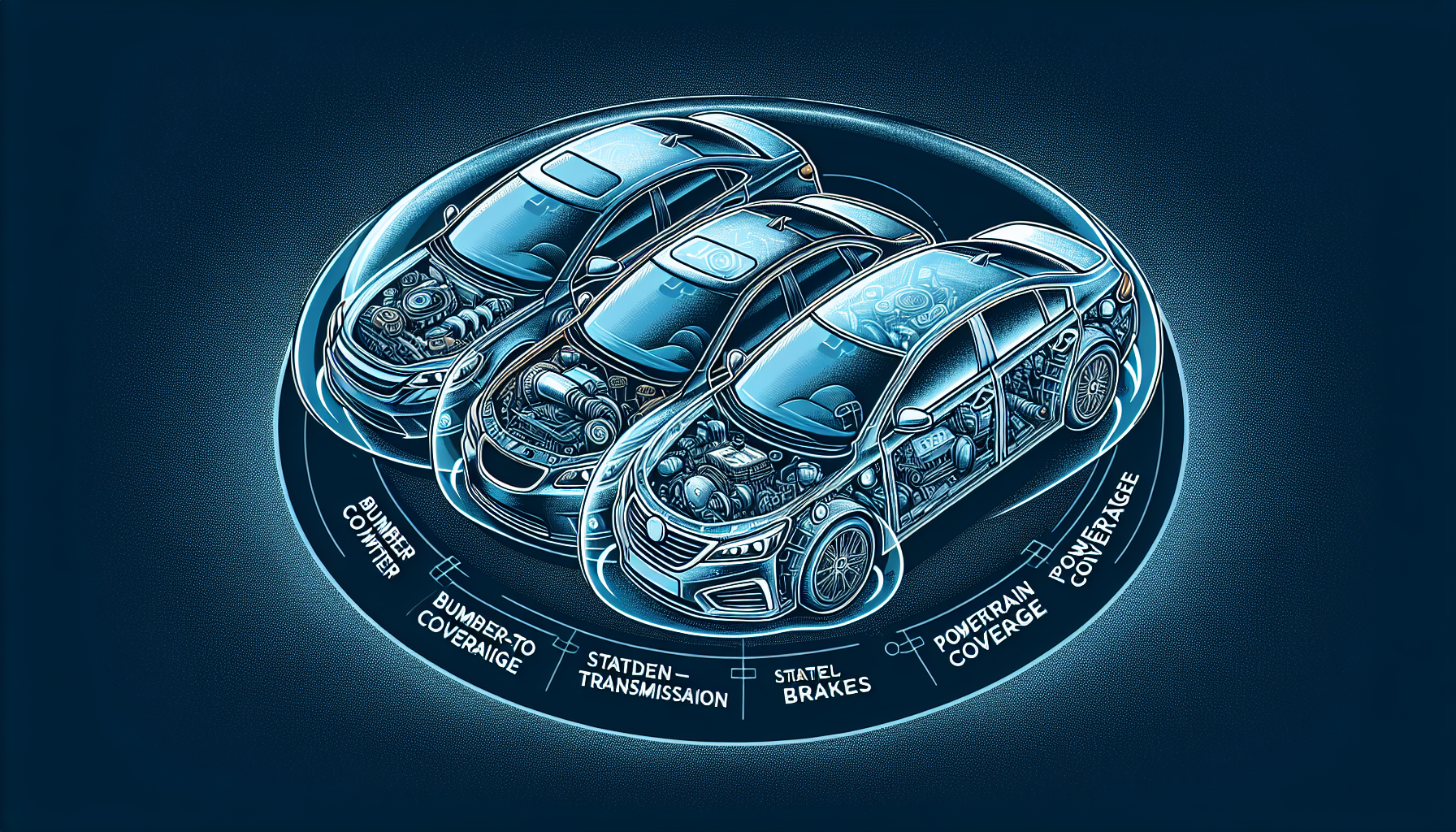 Illustration comparing different types of coverage plans