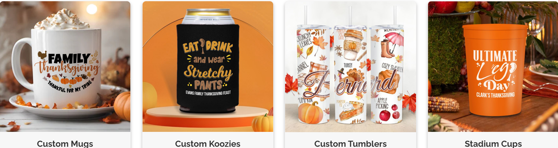 Thanksgiving Drinkware