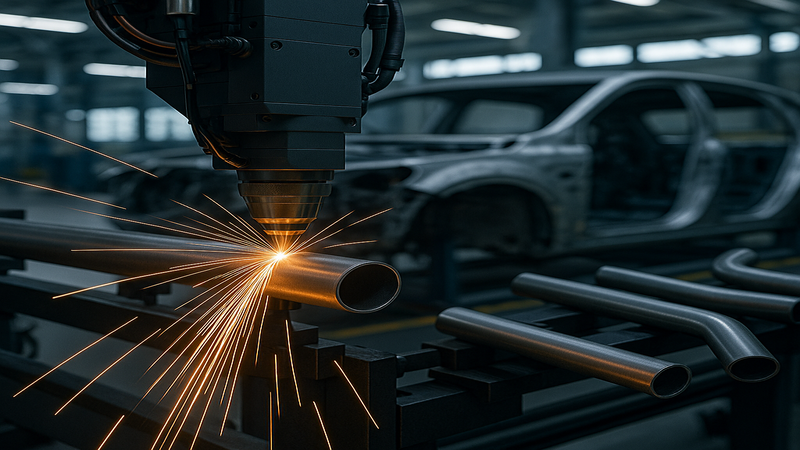 Automated laser tube cutting is extremely beneficial in automotive sector
