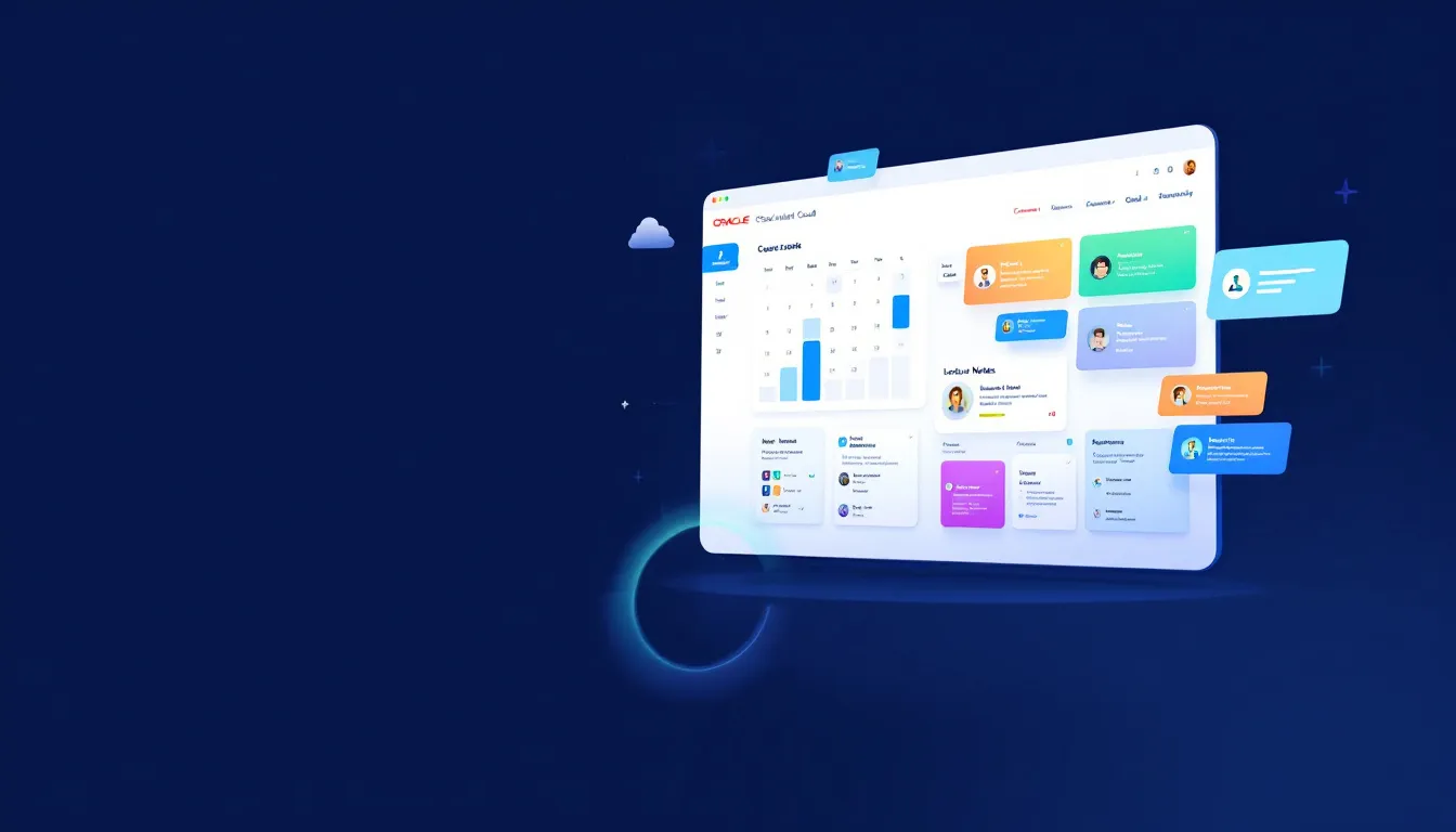 An illustration showcasing the Oracle Student Cloud interface, enhancing student experience.