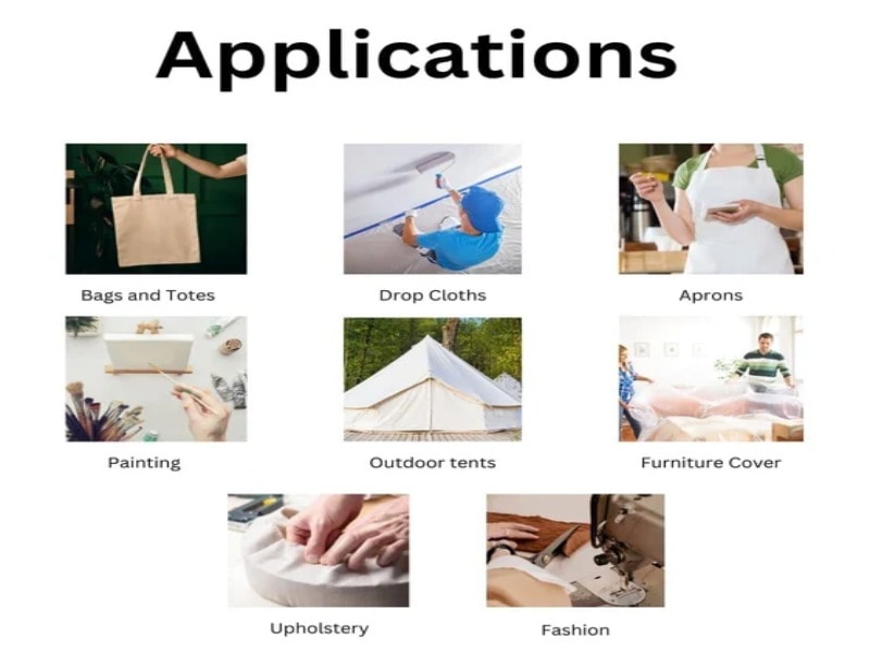 Uses of Canvas fabric