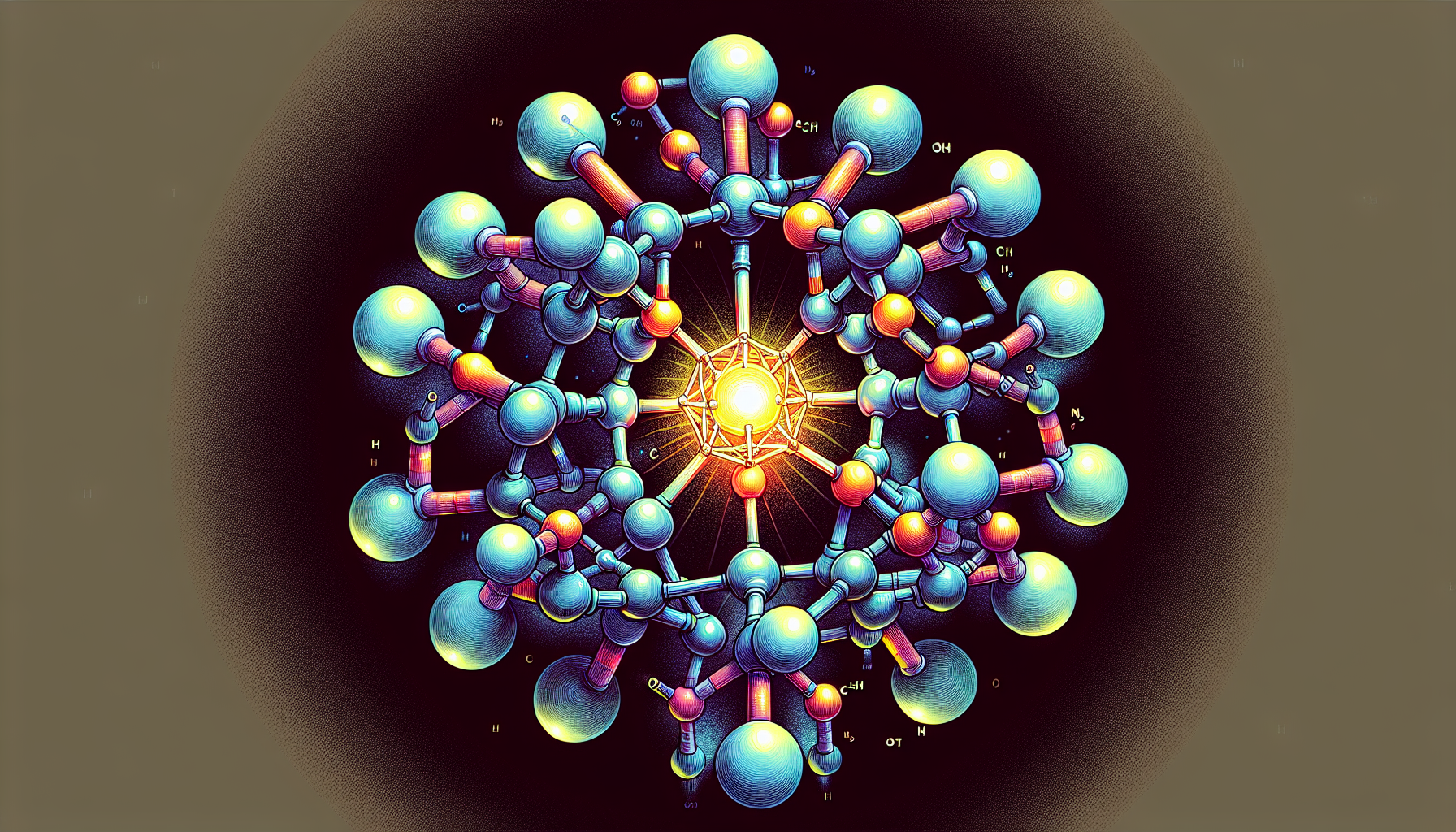 Structure chimique du 10-OH-HHC