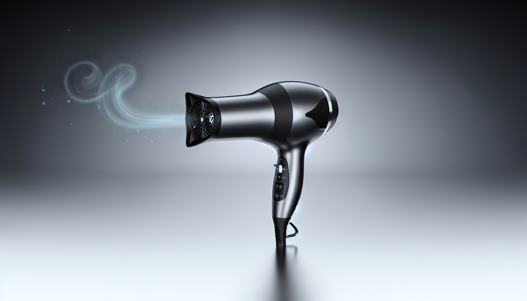 Hair dryer with ionic technology for shiny hair